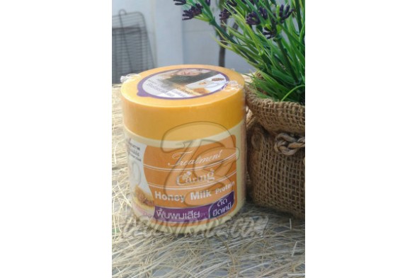 Маска для ослабленных волос с медом и молоком от Caring, Treatment Honey Milk Protein, 250 мл