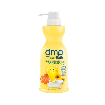 Детский гель для купания DMP с маслом подсолнечника pH 5.5 480 мл