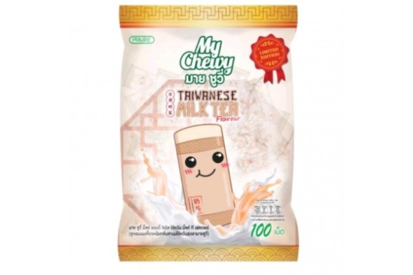 Жевательные молочные конфеты &amp;quot;Тайваньский молочный чай&amp;quot; My Chewy (100 шт) 360 гр