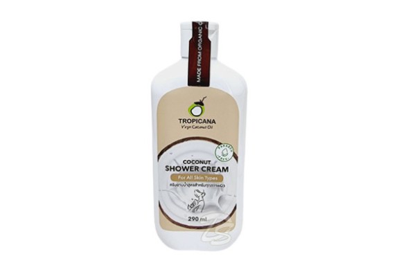 Крем для душа с кокосовым маслом без парабенов Tropicana Coconut Oil Shower Cream 290 мл