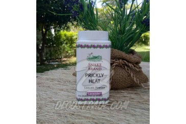 Охлаждающая тальк-пудра «Лаванда» от Snake Brand, Prickly Heat Cooling &amp;amp; Powder Lavender, 50 гр