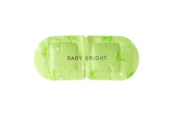 Прогревающая маска для глаз с зелёным чаем Baby Bright