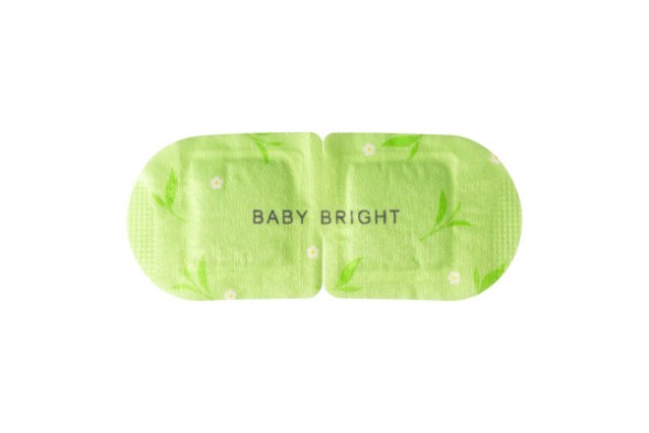 Прогревающая маска для глаз с зелёным чаем Baby Bright