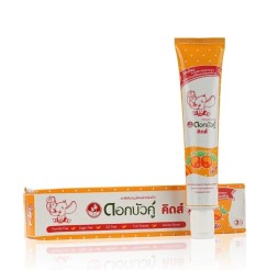 Детская зубная паста Twin Lotus со вкусом Апельсина для детей от 2х лет Twin Lotus Toothpaste Orange 35 гр