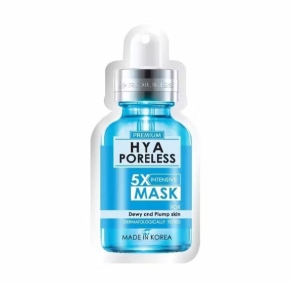 Тканевая маска Rojukiss HYA Poreless 5X Mask с гиалуроновой кислотой 25 мл