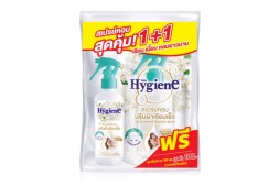 НАБОР 1+1 Ароматический спрей для облегчения глажки белья от Hygiene Fast Fabric Spray Milky Touch 220 мл + 180 мл