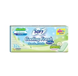 Ежедневные охлаждающие прокладки с огурцом Sofy Cooling Fresh Cucumber 32 шт