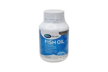 Омега‑3 для сердца, мозга и зрения MEGA We Care Fish Oil 1000 мг 30 капсул