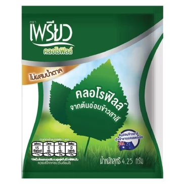 Хлорофилл в порошке Preaw, 12 пакетиков по 4,25 гр