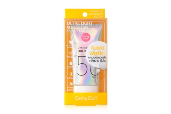 Солнцезащитный флюид от Cathy Doll SPF50/PA++++ 40 мл