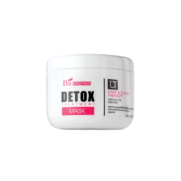 Лечебная детокс-маска для волос от Bio Woman, Detox Treatment Hair&amp;amp;Scalp Therapy Mask, 250 мл