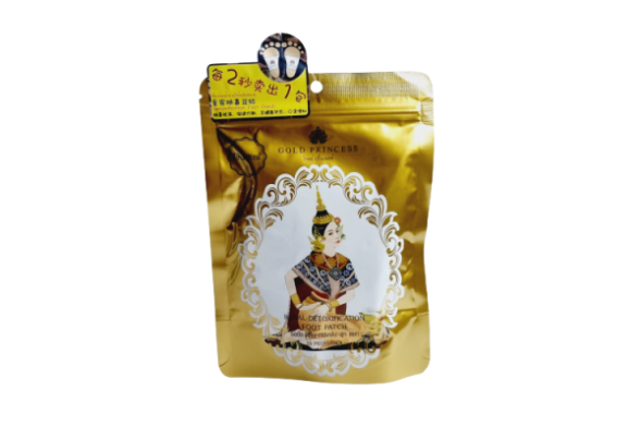 Патчи для стоп детокс от Gold Princess Royal Detoxification Foot Patch Pack 10pcs