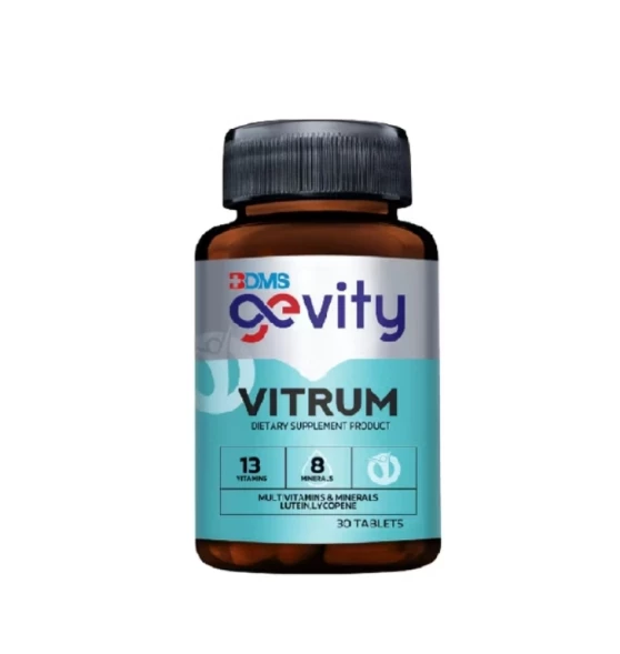 Мультивитаминный комплекс Витрум Gevity Vitrum 30 таблеток 