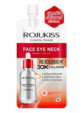 Rojukiss Clinical Grade Face Eye Neck Repair сыворотка для лица, глаз и шеи с Hexolobium™ и коллагеном 30X, 8 мл