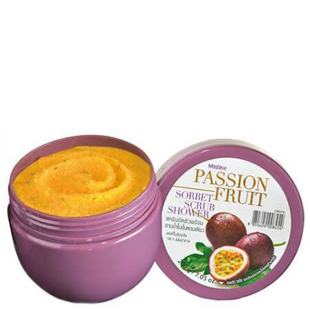 Скраб «Фруктовый сорбет с  Маракуйя» от Mistine, Passion Fruit Sorbet Scrub Shower, 200 гр