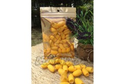 Золотые отборные шелковые коконы, Cocoon yellow, 20 шт