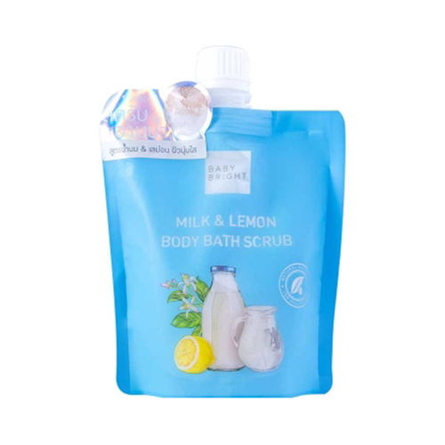 Скраб для тела c молоком и лимоном Baby Bright Milk &amp;amp; Lemon Body Bath Scrub 250 g.