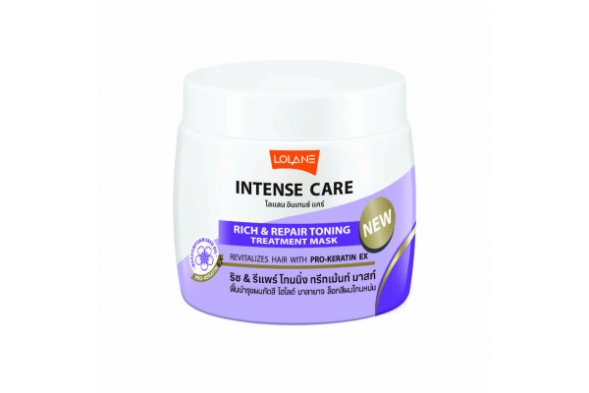 Маска для ухода и восстановления с интенсивным тонирующим эффектом от Lolane Intense Care Rich &amp;amp; Repair Toning Treatment Mask 200 гр