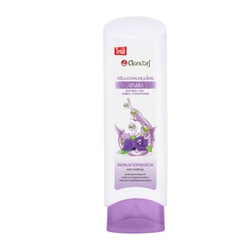Травяной кондиционер для волос Dok Bua Ku Butterfly Pea Herbal Conditioner 200 ml — укрепление и питание