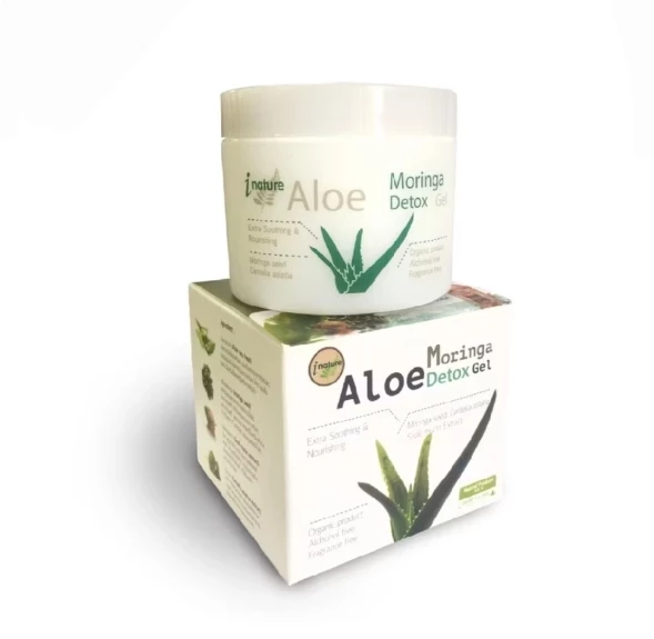 Увлажняющий гель для лица с Алое и Морингой I Nature Aloe Moringa Detox Mois Gel 100 гр