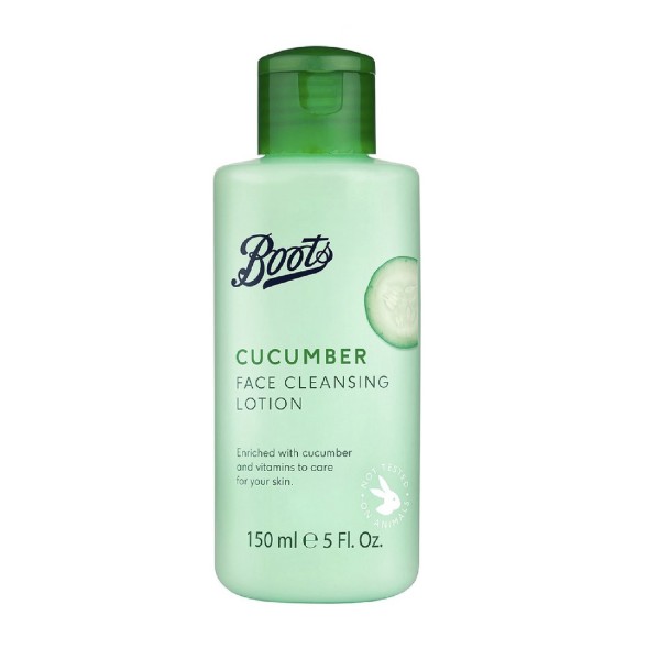 Очищающее средство и тоник 2в1 с экстрактом огурца Boots Cucumber 2in1 Face Cleanser and Toner 150 мл