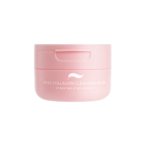 Бальзам для очищения лица с розовой водой и коллагеном Plantnery Rose Collagen Gentle Cleansing Balm 60 гр