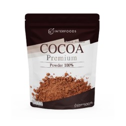 100% Какао-порошок, премиум-формула KC Interfoods Premium Cocoa Powder 100% 500 g