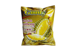Сушеный Дуриан по технорогии freezee dry от Goody Crispy Durian Monthong 30g