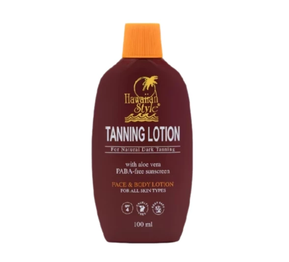 Лосьон для загара Hawaiian Style Tanning Lotion SPF4
