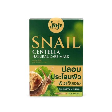 Тканевая маска для лица Joji Secret Young Snail Centella, коробка 10×30 г
