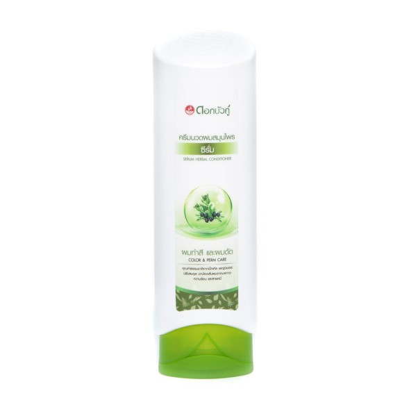 Кондиционер для волос с природными экстрактами и сывороткой от Dok Bua Ku Serum Herbal Conditioner 200 ml