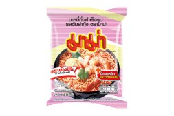 Лапша быстрого приготовления со вкусом креветок от MAMA 55 г