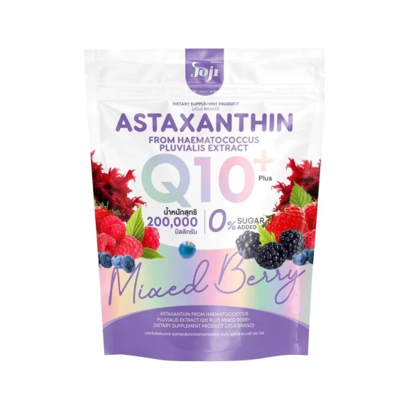Joji Астаксантин с коэнзимом Q10 и ягодами, 10 саше по 20 г