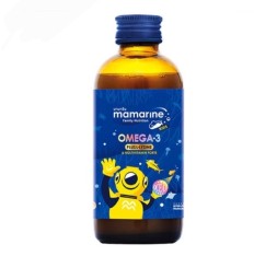 Детский сироп Mamarine Омега-3 плюс Лизин и Мультивитамин Форте сироп 120 мл