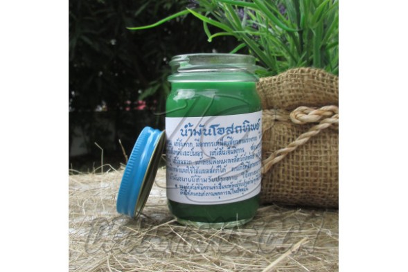 Тайский бальзам зеленый, Thai Label Balm Green, 100 гр