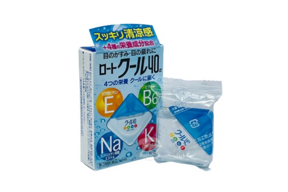 Японские капли витамины для глаз от Rohto VITA Vitamin 40a Eye Drops 12ml