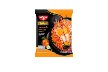 Ниссин Тайская лапша быстрого приготовления со вкусом Том Ям с креветочным кремовым соусом от Nissin Instant Noodle Tom Yum Shrimp Paste Creamy Sauce 71g