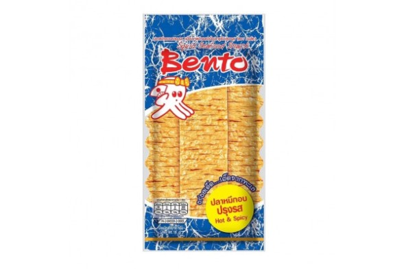 Сушёная закуска Кальмар Bento Hot and Spicy &amp;quot;Обжигающе Острый&amp;quot; 18 гр
