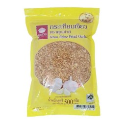 Тайский Сушеный Жареный Чеснок от Khun Shine Fried Garlic 500 гр