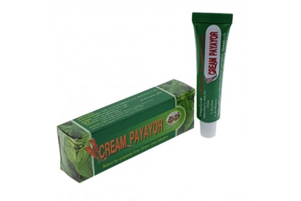 Крем против герпеса Payayor от Abhai Herb, Cream Payayor Relieve  Herpes Virus, 10 гр