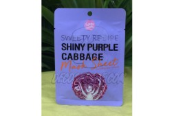 Антивозростная тканевая маска с Красной капустой от Cathy Doll, «Sweety Recipe» Shiny Purple Cabbage Mask Sheet, 25 гр