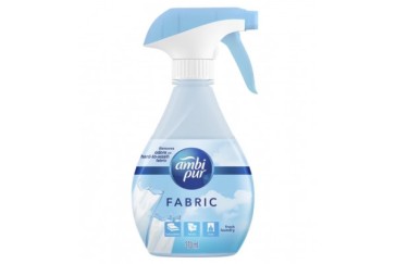 Освежающий спрей с ароматом свежего белья Ambi Pur Fresh Laundry  для текстиля и одежды 370 мл