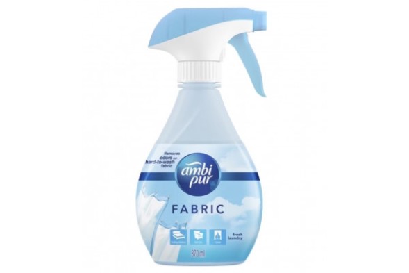 Освежающий спрей с ароматом свежего белья Ambi Pur Fresh Laundry  для текстиля и одежды 370 мл