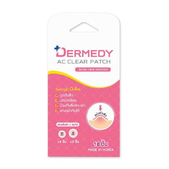 Пластыри от акне Dermedy AC Clear Patch 18 шт