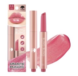 Увлажняющая Помада с Шиммером и Объемом #S3 Red Wine THA by Nongchat Bling Bling Shimmer 2 гр