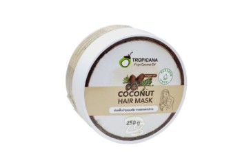 Кокосовая маска для волос без парабенов от Tropicana Oil, Coconut Hair Mask (non-parabe), 250 Гр