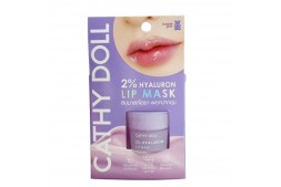 Ночная маска для восстановления и увлажнения губ со вкусом жевательной резинки Cathy Doll 2% Hyaluron Lip Mask 4.5 гр