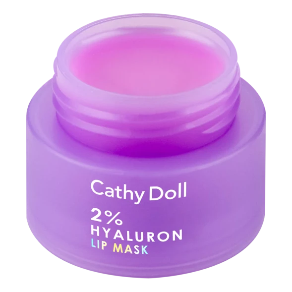 Ночная маска для восстановления и увлажнения губ со вкусом жевательной резинки  Cathy Doll 2% Hyaluron Lip Mask 4.5 гр