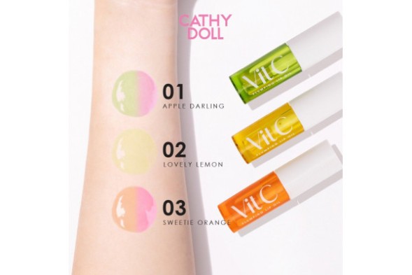 Увлажняющее масло для губ Cathy Doll Сладкий Апельсин (Sweetie Orange) 2.4 гр ? 4 шт