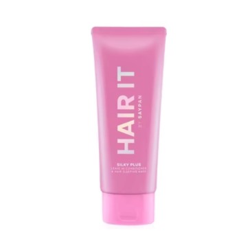 Несмываемый ночной кондиционер-маска Karmart Hair It By Saypan Silky Plus с протеинами шёлка для волос 100 мл